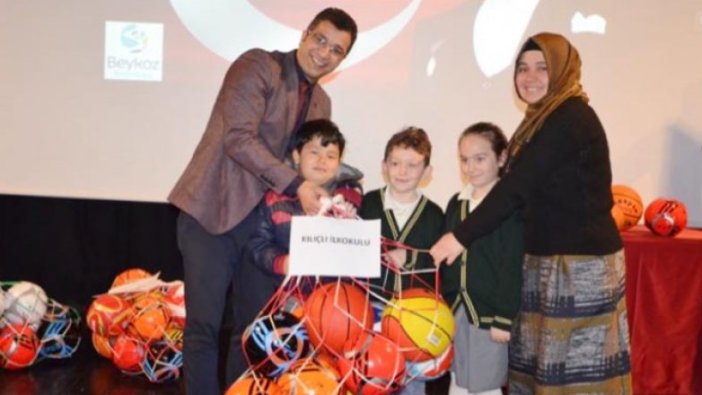 Beykoz’un okullarına malzeme desteği...