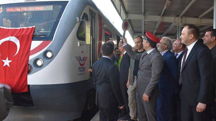 Malatya-Sivas bölgesel tren seferleri başladı