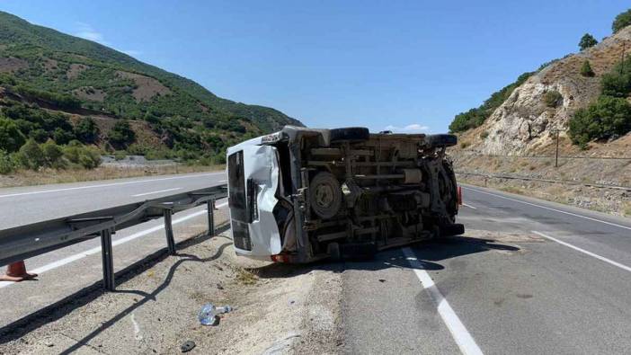 TAG Otoyolu'nda feci kaza: 13 yaralı