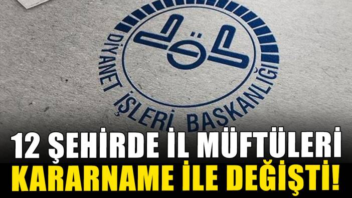 Diyanet İşleri Başkanlığı'nda yeni müftü atamaları
