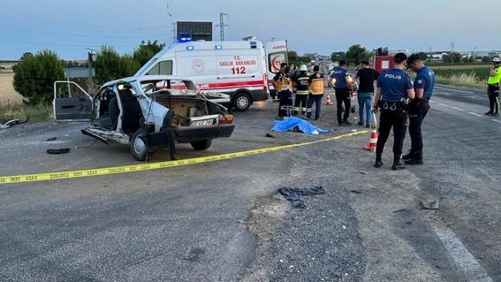 Tekirdağ'da feci trafik kazası