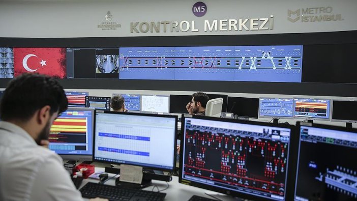 Türkiye'nin ilk sürücüsüz metrosu 7/24 izleniyor