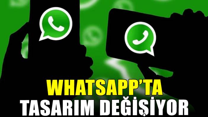 WhatsApp'ta tema değişikliğine gidiyor