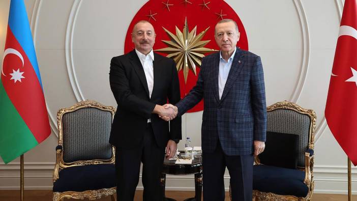 Erdoğan, Azerbaycan Cumhurbaşkanı Aliyev ile görüştü