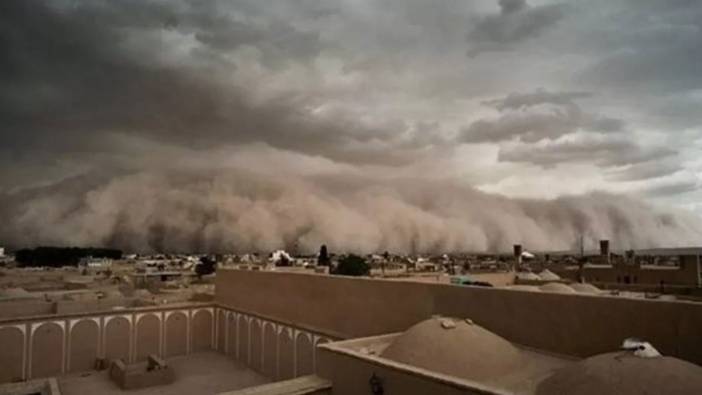 İran'da toz fırtınası kabusu: 1191 kişi hastanelik oldu!