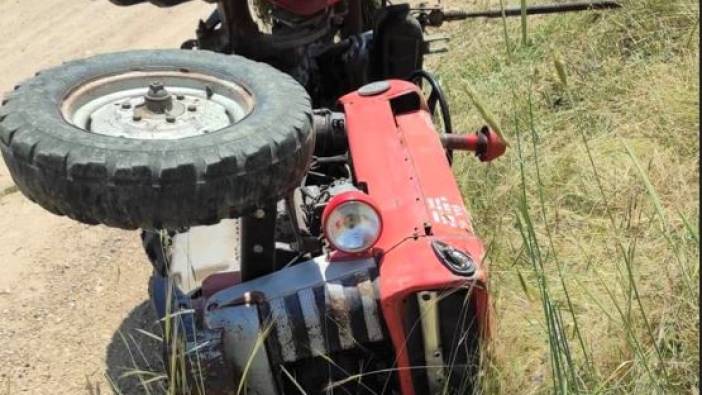 Yozgat’ta traktörün devrilmesi sonucu bir kişi öldü