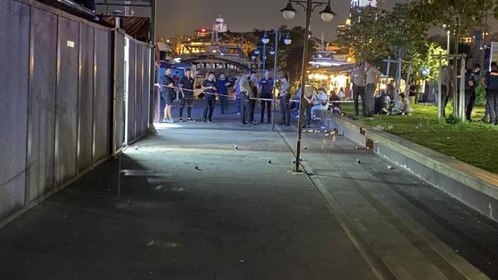 Beşiktaş İskelesi'nde silahlı saldırı