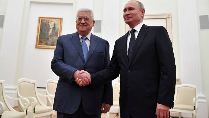 Putin Filistin Devlet Başkanı ile görüştü