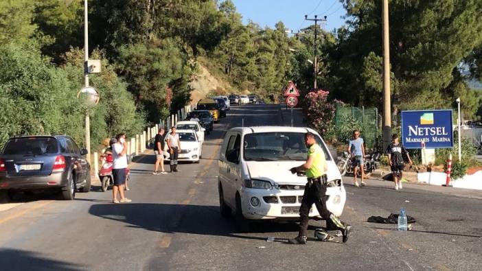 Muğla'da feci trafik kazasında ölü ve yaralı var