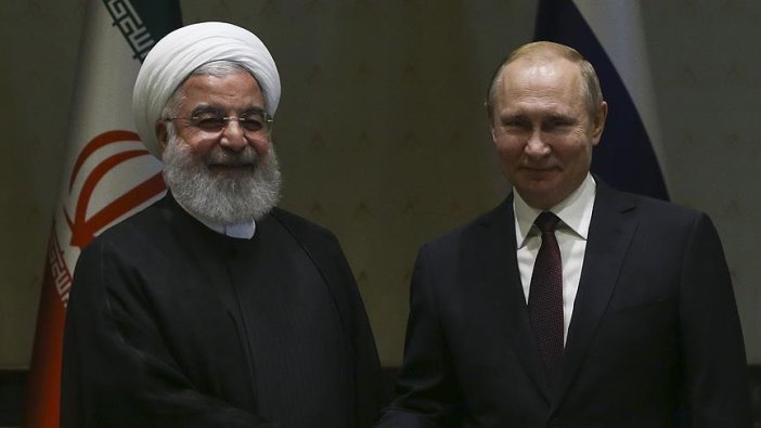 Putin ile Ruhani Suriye'yi görüştü