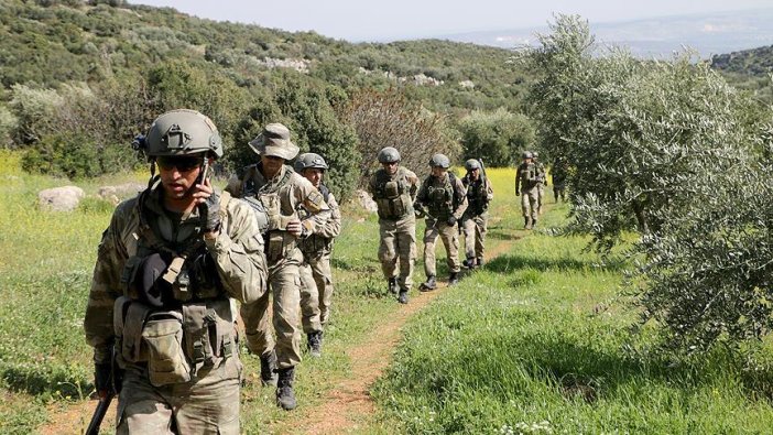 TSK ve ÖSO Afrin'de güvenliği güçlendiriyor
