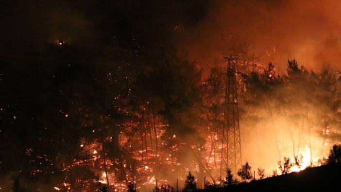 Osmaniye'de orman yangını: Müdahale sürüyor