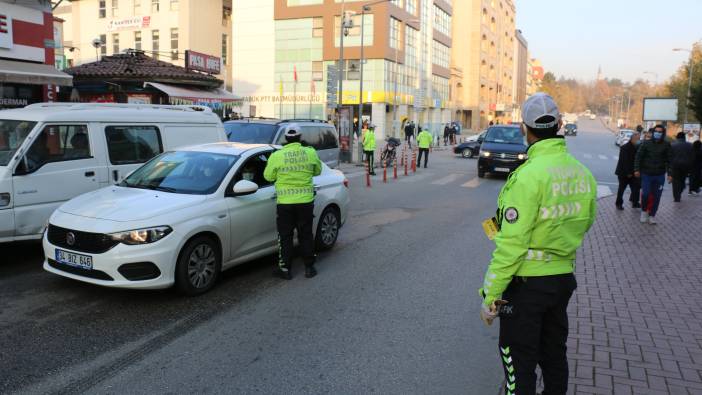 Karabük'te sürücülere milyonlarca lira ceza