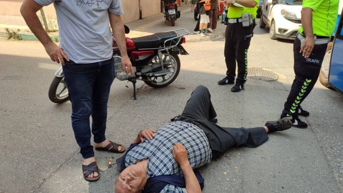 Yaşlı adam ölümden döndü