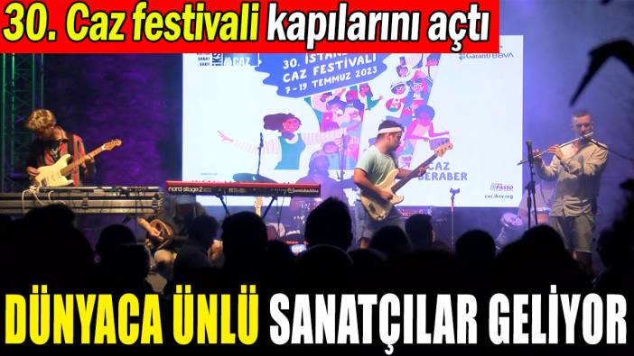 İstanbul Caz Festivali başladı