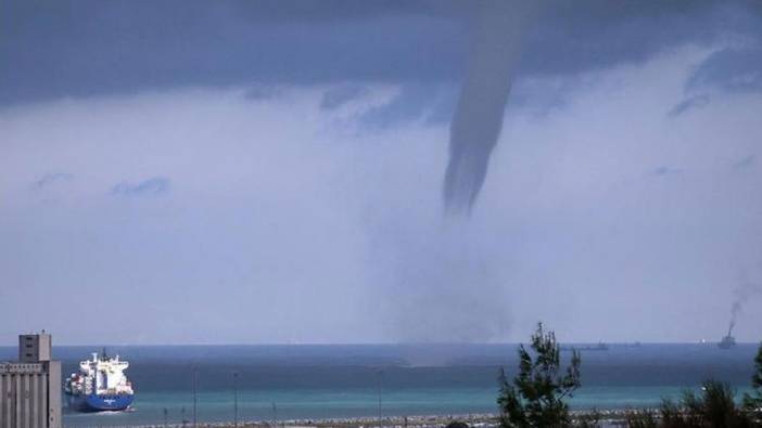 İskenderun'da hortum