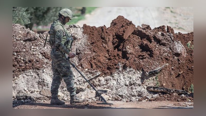 Hain tuzak Mehmetçik'in gözünden kaçmadı