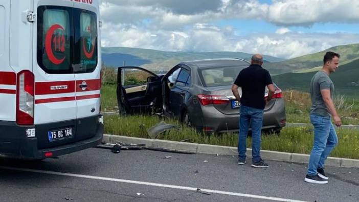 Ardahan'da trafik kazası