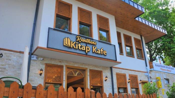 Rasathane kitap kafe hizmet vermeye başladı