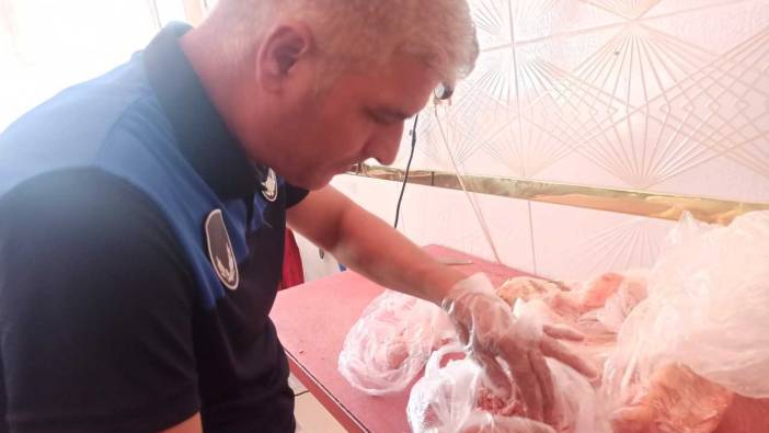 Şanlıurfa'da 100 kiloluk bozuk sakatat ele geçirildi