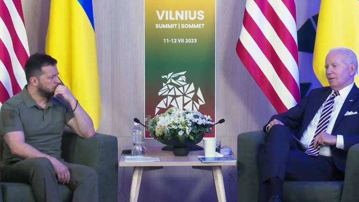Zelenski, ABD Başkanı Biden ile görüştü