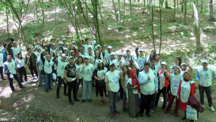 Engeliller doğa yürüyüşü yaptı