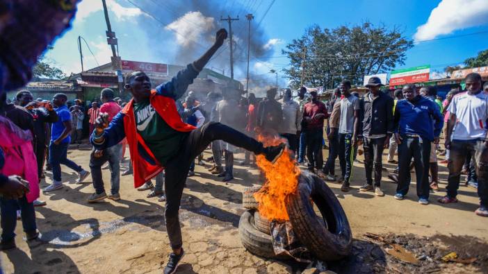 Kenya'da hayat pahalılığı muhalifleri sokağa döktü