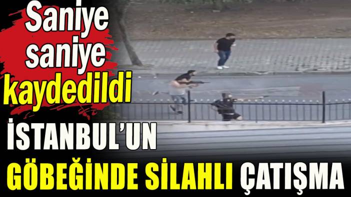 İstanbul'un göbeğinde silahlı çatışma