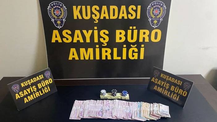 Kuşadası'nda kumar operasyonu