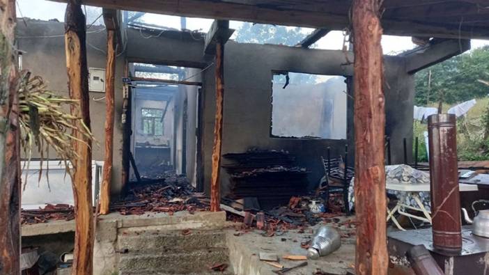 Sinop'ta yanan evde bulunan çiftin, damatları tarafından öldürüldükleri belirlendi