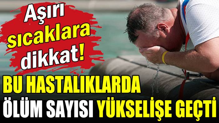 Aşırı sıcaklara dikkat: Bu hastalıklarda ölüm sayısı yükselişe geçti