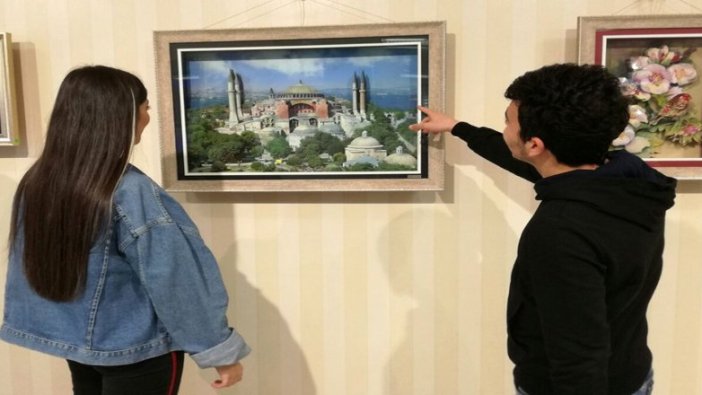 Ev hanımlarından RÖLYEF SERGİSİ