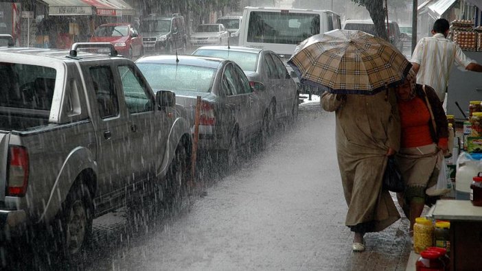 Meteorolojiden kuvvetli yağış uyarısı