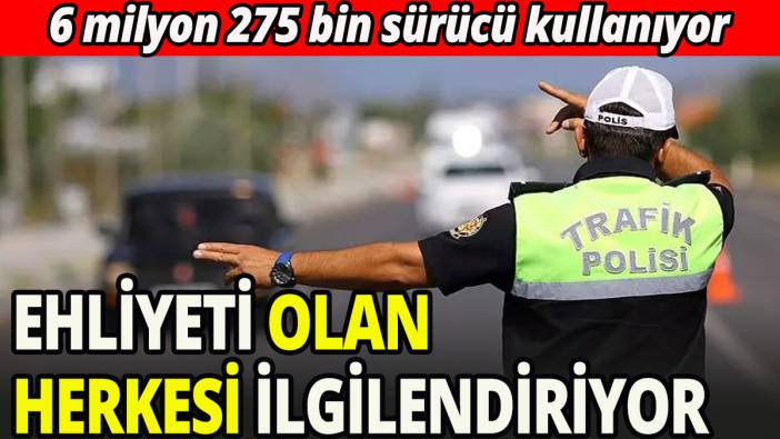 Ehliyeti olan herkesi ilgilendiriyor