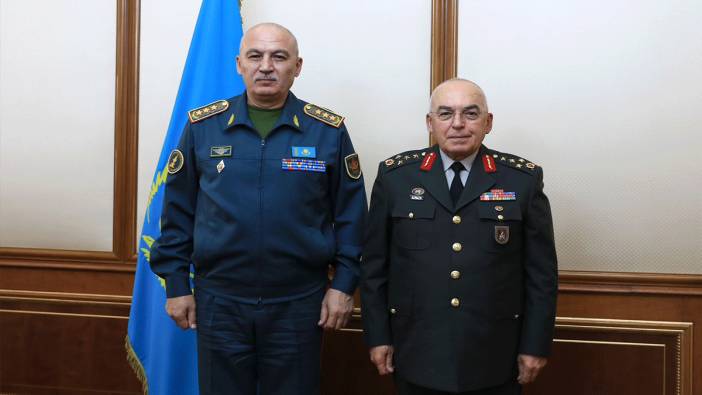 Genelkurmay Başkanı Musa Avsever, Kazakistan Savunma Bakanı ile görüştü