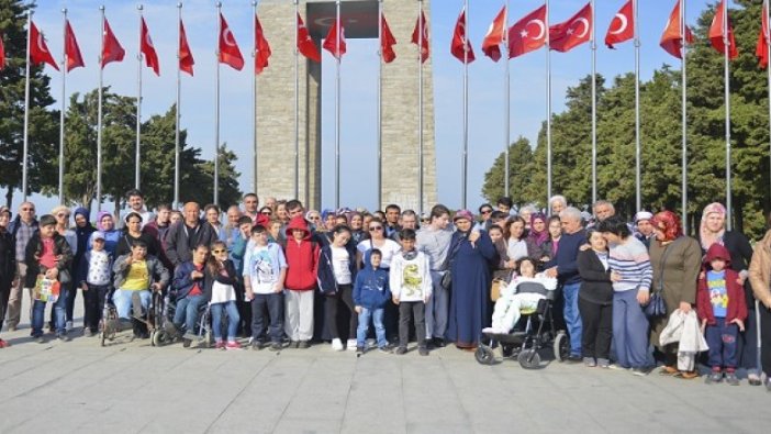 Maltepeli engelliler ÇANAKKALE’de