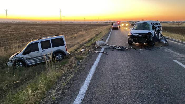 Konya'da trafik kazası: 3 yaralı