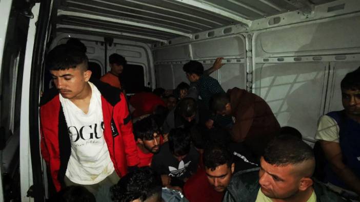 Edirne'de düzensiz göçmen operasyonu: 99 kişi yakalandı