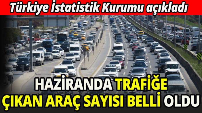 Trafiğe haziranda 193 bin 688 yeni araç çıktı