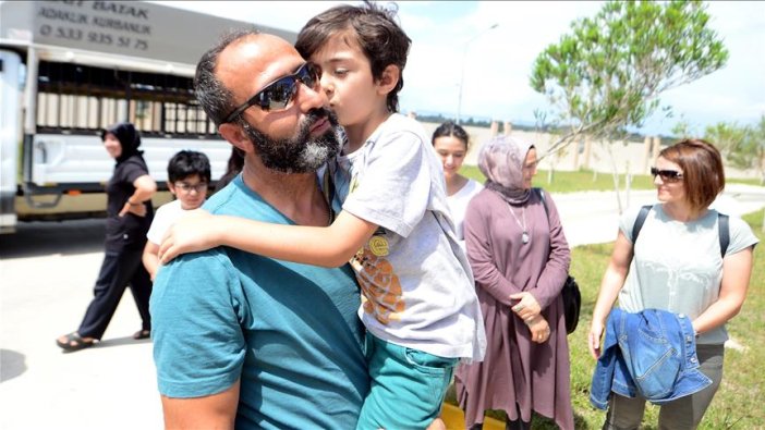 Afrin kahramanlarına karşılama