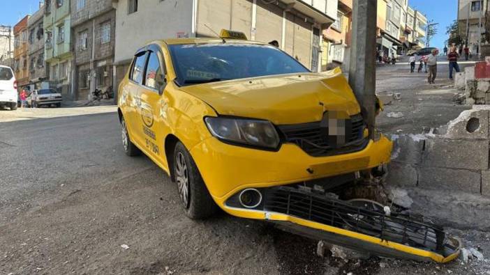 Gaziantep'te taksi yayaların arasına daldı: 3'ü ağır, 5 yaralı