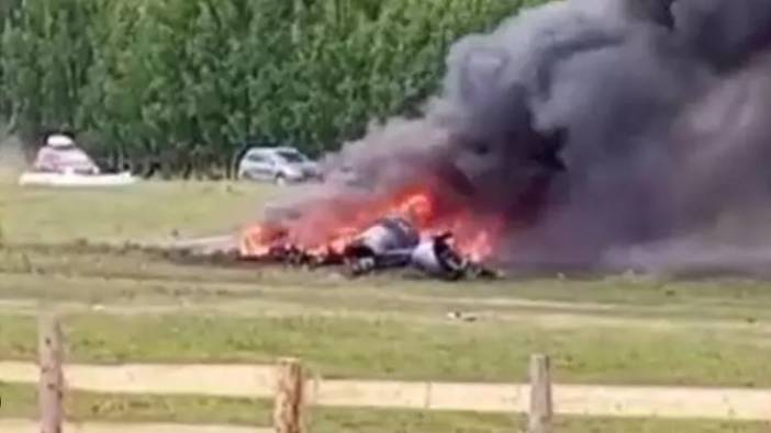 Turistleri taşıyan helikopter düştü: 6 ölü