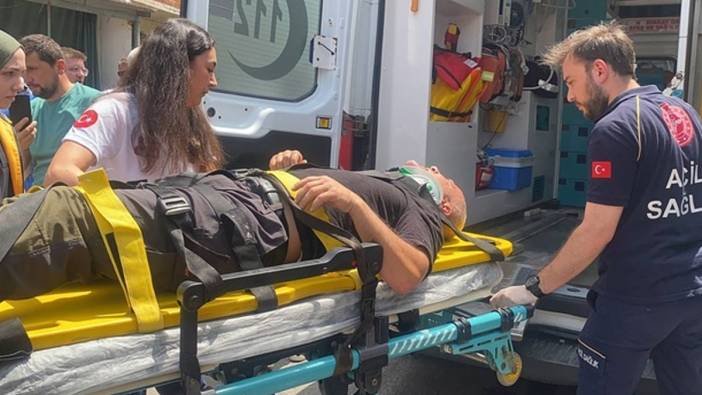 Düzce'de vinçten malzeme indirirken inşaattan düşen işçi hayatını kaybetti