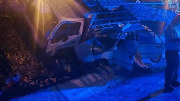 Mersin'de iki ayrı kaza: 1 ölü, 4 yaralı