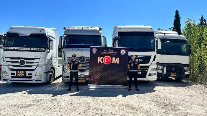 Bursa merkezli 4 ilde 'TIRansformers' operasyonu: 13 gözaltı