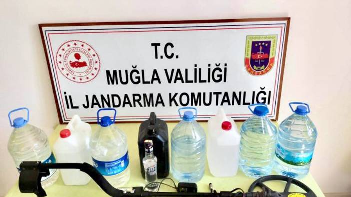 Muğla'da sahte alkol operasyonu