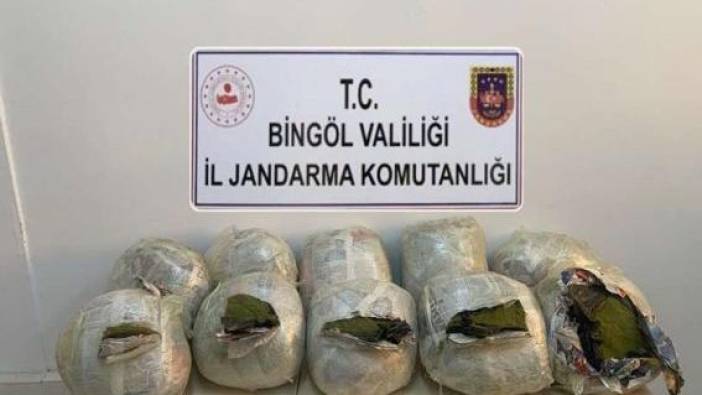 Bingöl'de gizlenmiş çok miktarda uyuşturucu bulundu