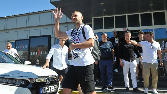 Ante Rebic Beşiktaş için İstanbul'da