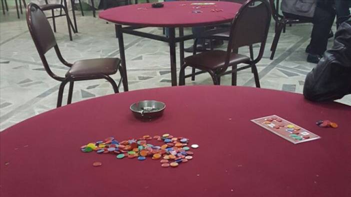 Çankırı'da kumar oynayanlara binlerce lira ceza