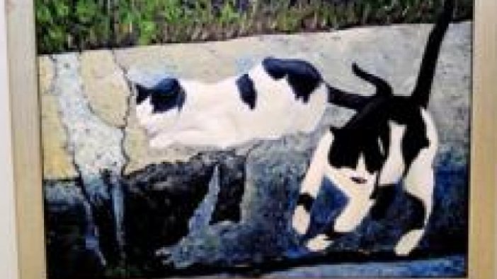 Lutfija Göçün izlerini resmetti